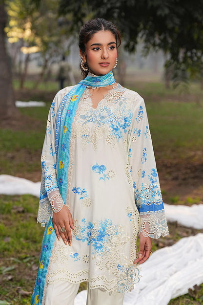 DHANAK BY RAMSHA VOL-1 UNSTITCHED'26| DH-103