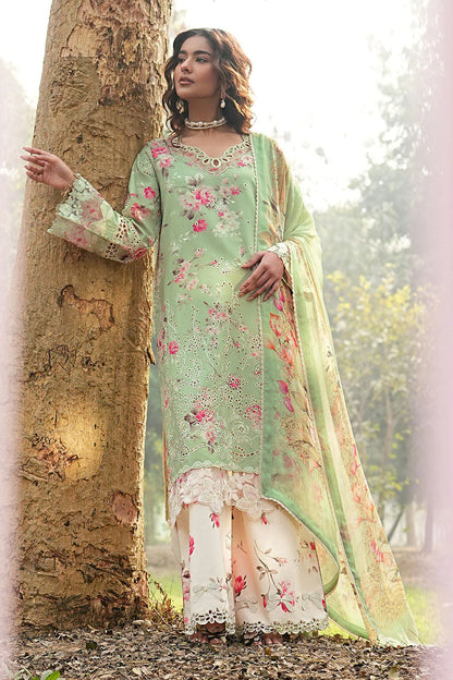 DHANAK BY RAMSHA VOL-1 UNSTITCHED'26| DH-101