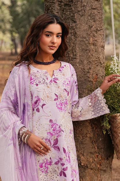 DHANAK BY RAMSHA VOL-1 UNSTITCHED'26| DH-104