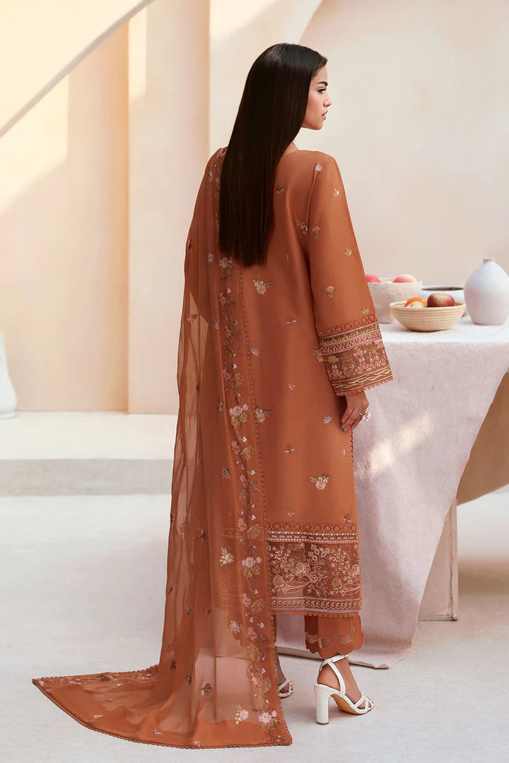 RAMSHA GHAZAL LUXURY LAWN VOL-5 UNSTITCHED'26 | G-501