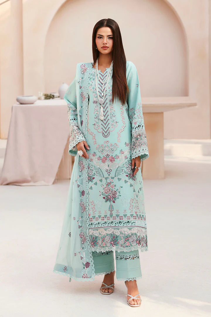 RAMSHA GHAZAL LUXURY LAWN VOL-5 UNSTITCHED'26 | G-503