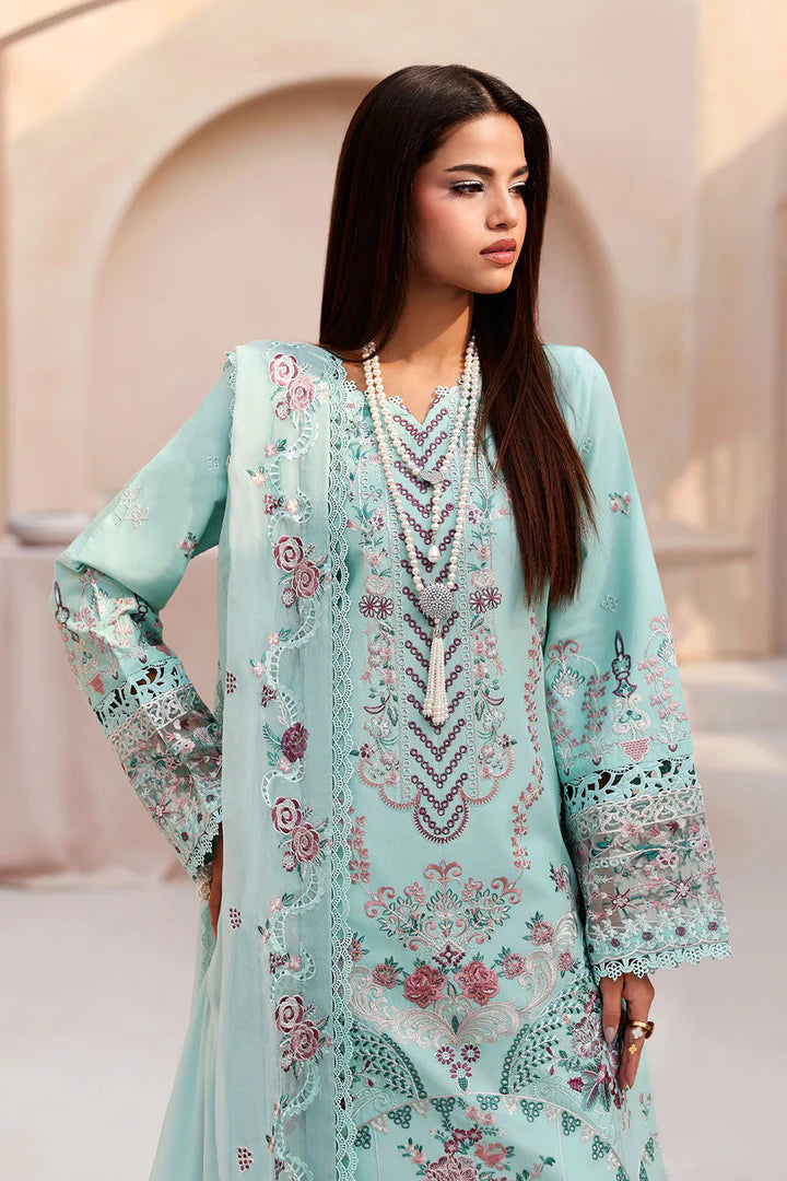 RAMSHA GHAZAL LUXURY LAWN VOL-5 UNSTITCHED'26 | G-503