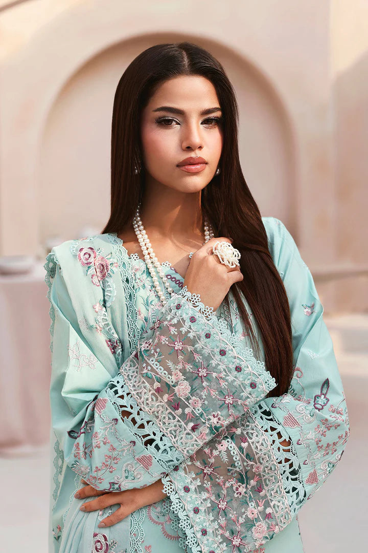 RAMSHA GHAZAL LUXURY LAWN VOL-5 UNSTITCHED'26 | G-503