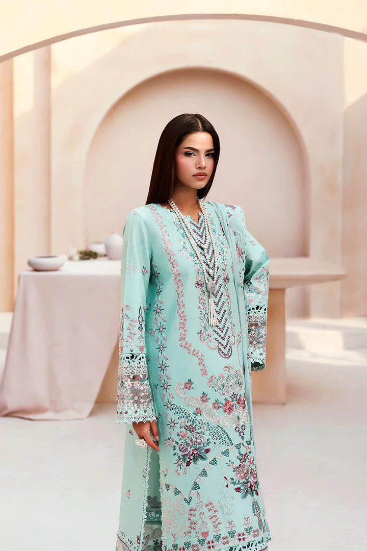 RAMSHA GHAZAL LUXURY LAWN VOL-5 UNSTITCHED'26 | G-503