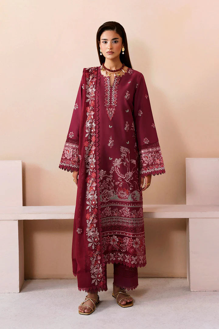 RAMSHA GHAZAL LUXURY LAWN VOL-5 UNSTITCHED'26 | G-506