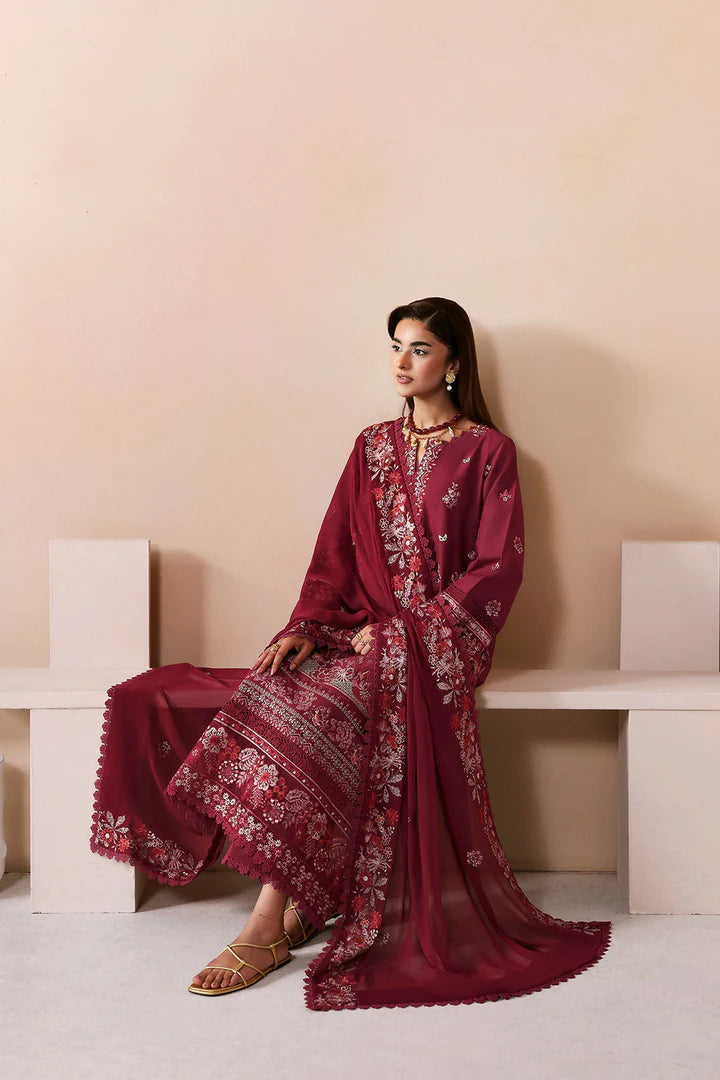 RAMSHA GHAZAL LUXURY LAWN VOL-5 UNSTITCHED'26 | G-506