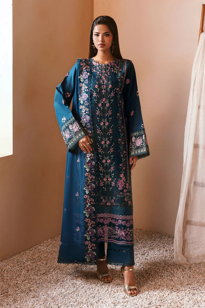 RAMSHA GHAZAL LUXURY LAWN VOL-5 UNSTITCHED'26 | G-508