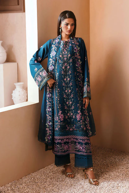 RAMSHA GHAZAL LUXURY LAWN VOL-5 UNSTITCHED'26 | G-508