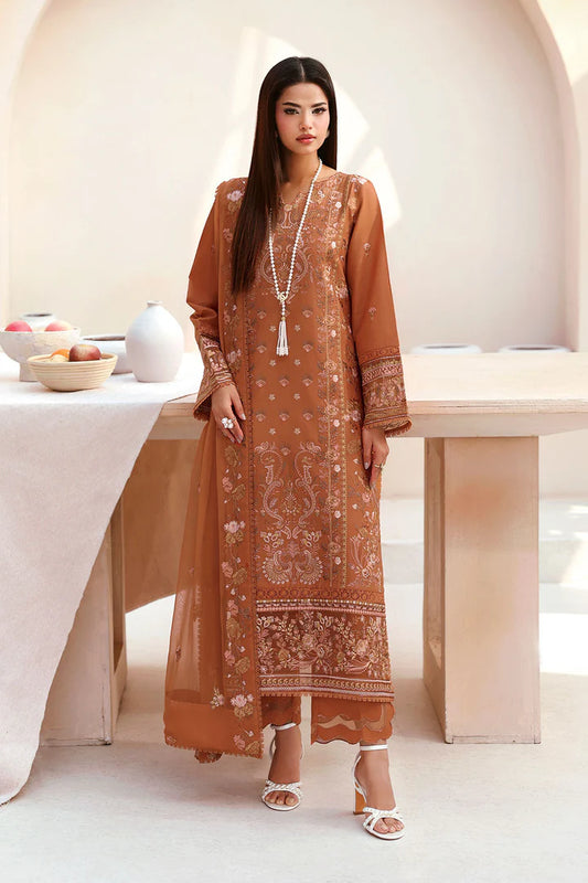 RAMSHA GHAZAL LUXURY LAWN VOL-5 UNSTITCHED'26 | G-501