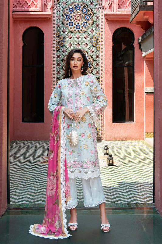 Saira Rizwan Lawn Unstitched Vol 2 Collection 2024 – Fanny SRLL2-24-07