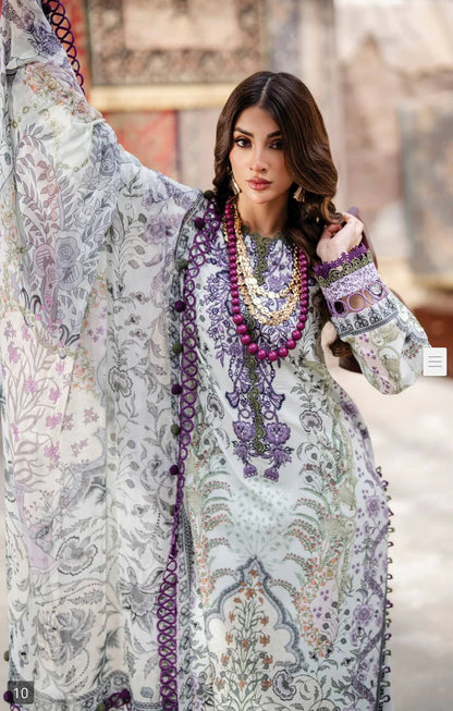 JADE BLISS PRINTED LAWN UNSTITCHED'26 | 20871
