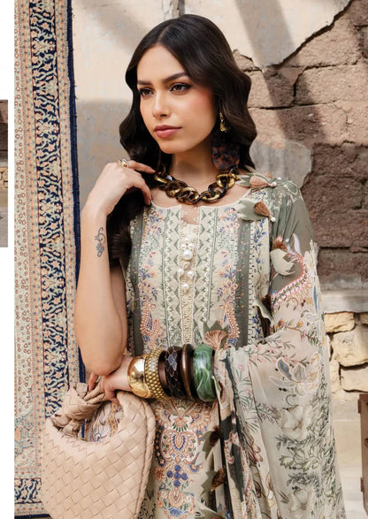 JADE BLISS PRINTED LAWN UNSTITCHED'26 | 20872