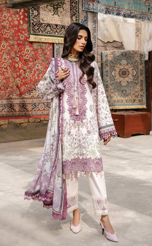 JADE BLISS PRINTED LAWN UNSTITCHED'26 | 20867