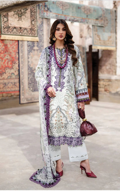 JADE BLISS PRINTED LAWN UNSTITCHED'26 | 20871