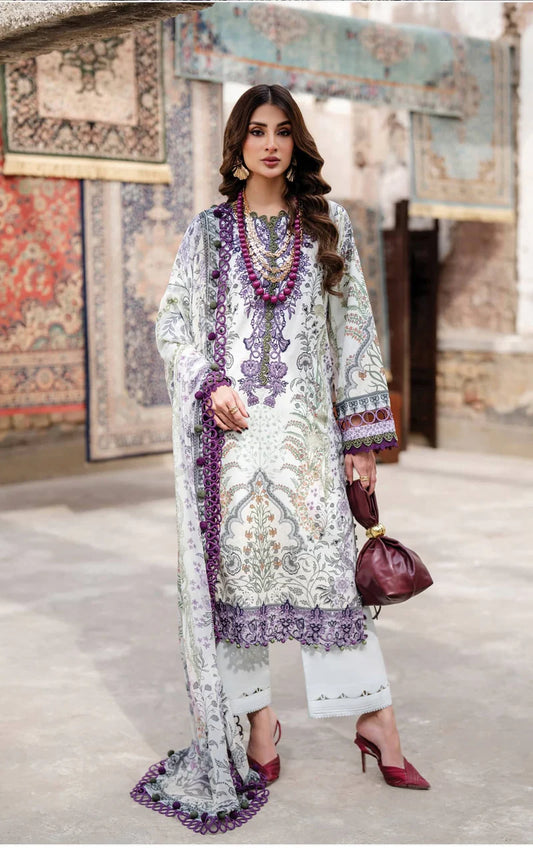 JADE BLISS PRINTED LAWN UNSTITCHED'26 | 20871