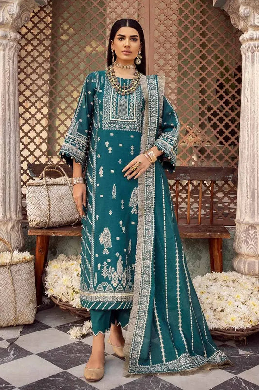 Gul Ahmed Summer Lawn Premium 2024 | JD - 32027