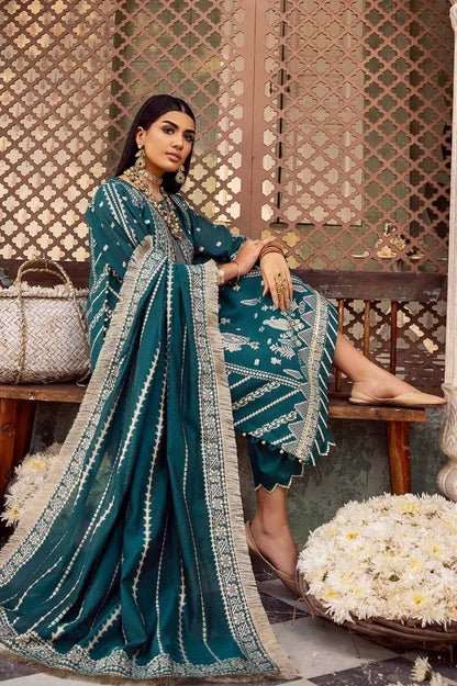 Gul Ahmed Summer Lawn Premium 2024 | JD - 32027