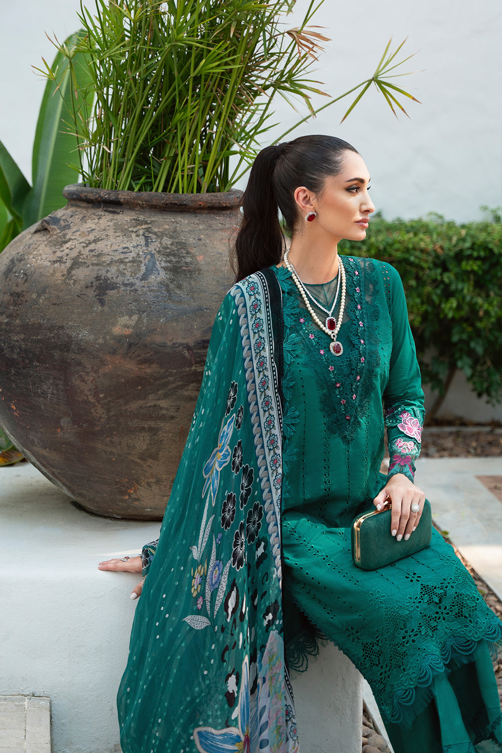 Saira Rizwan Lawn Unstitched Vol 2 Collection 2024 – Jane SRLL2-24-10