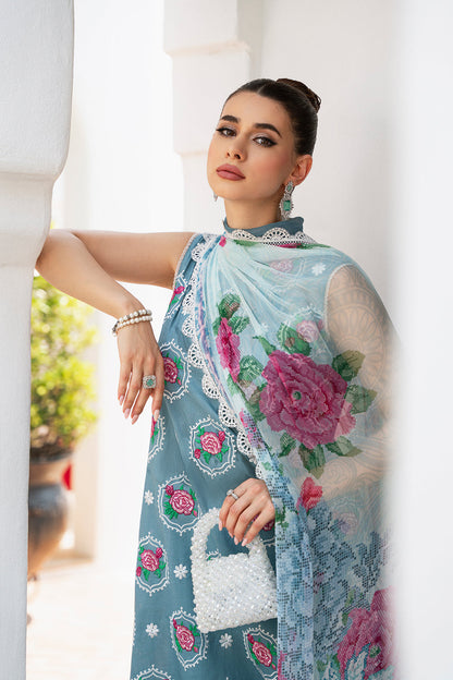 Saira Rizwan Lawn Unstitched Vol 2 Collection 2024 – Amal SRLL2-24-09