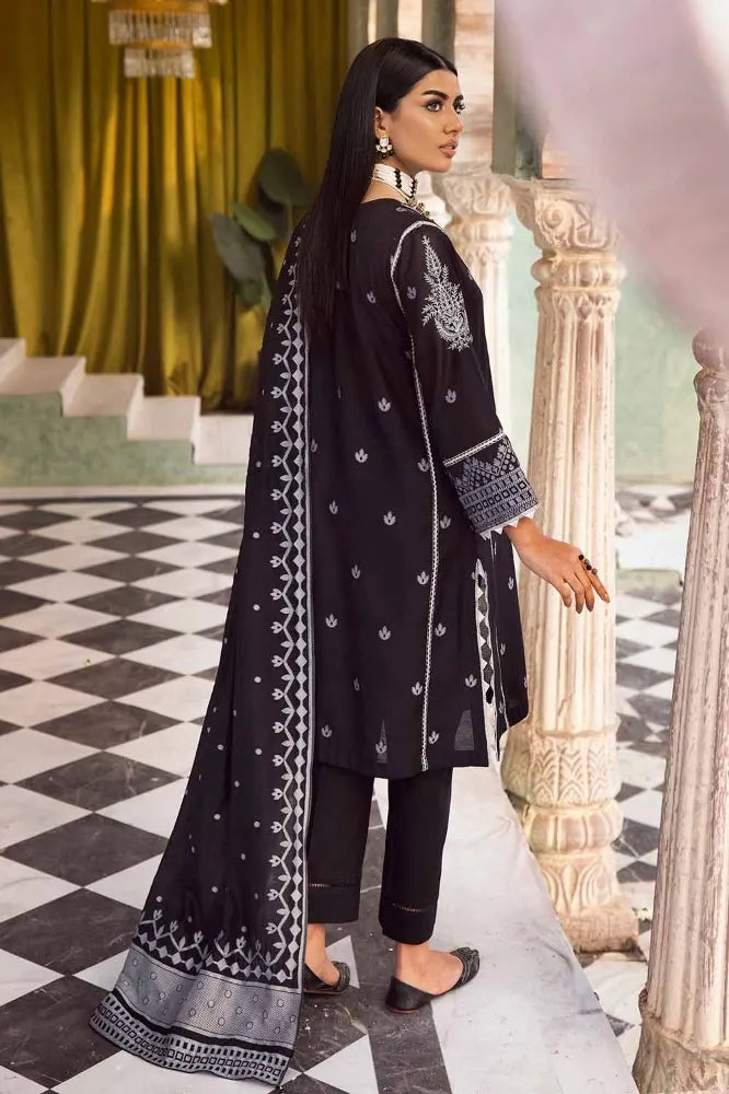 Gul Ahmed Summer Lawn Premium 2024 | MJ - 42002