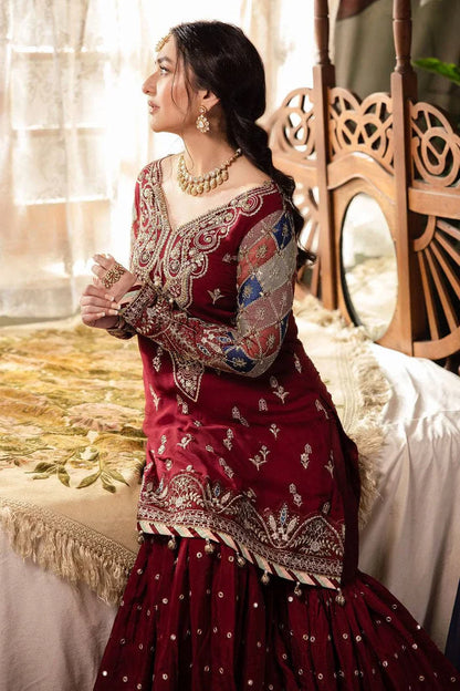 Nureh Alfaaz Festive Unstitched Collection 2024 | NL-76 SHEHRBANO