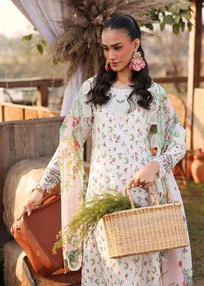 SARDINIA FESTIVE LUXURY LAWN UNSTITCHED'26| Primrose