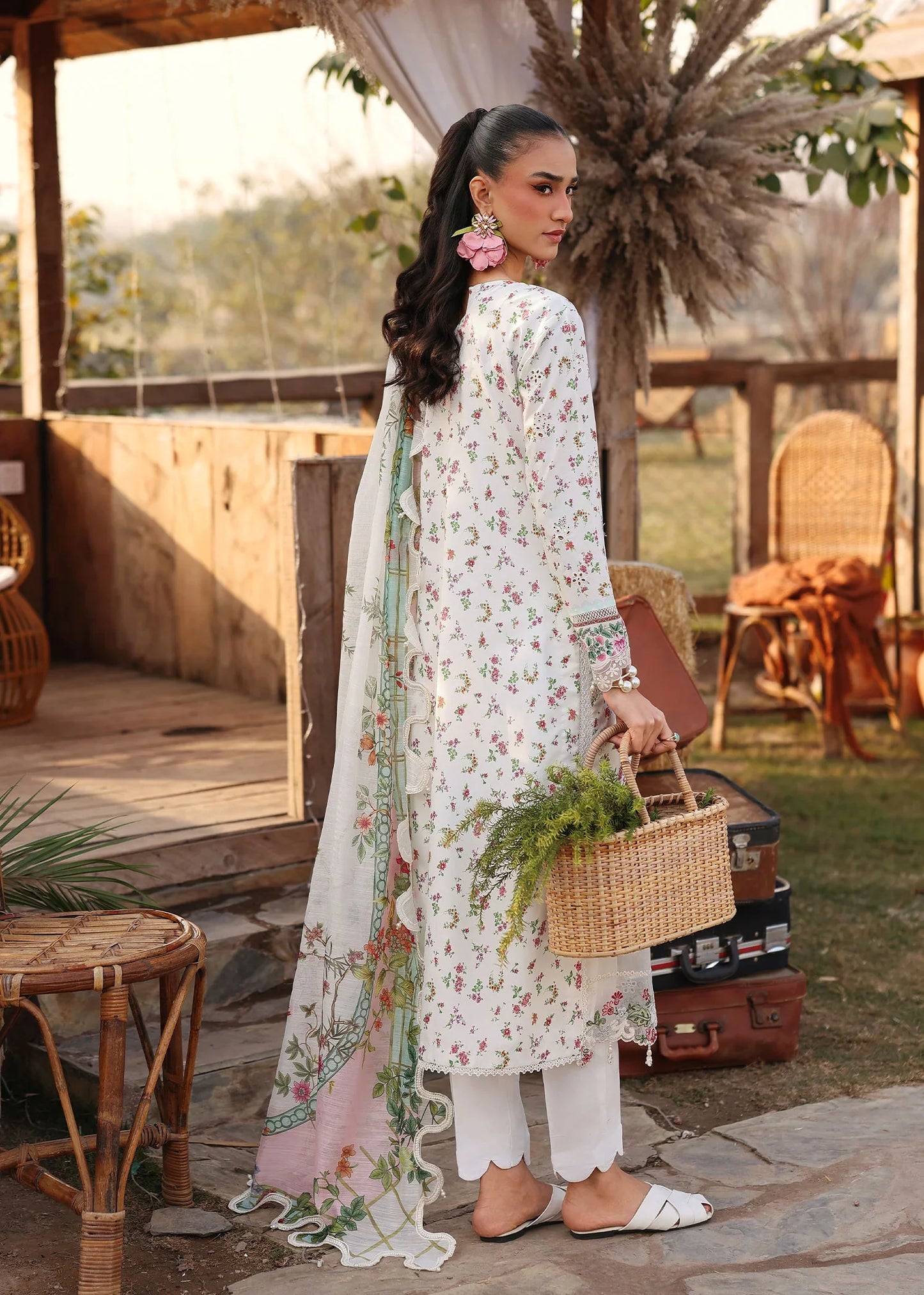 SARDINIA FESTIVE LUXURY LAWN UNSTITCHED'26| Primrose