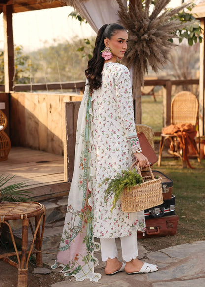 SARDINIA FESTIVE LUXURY LAWN UNSTITCHED'26| Primrose