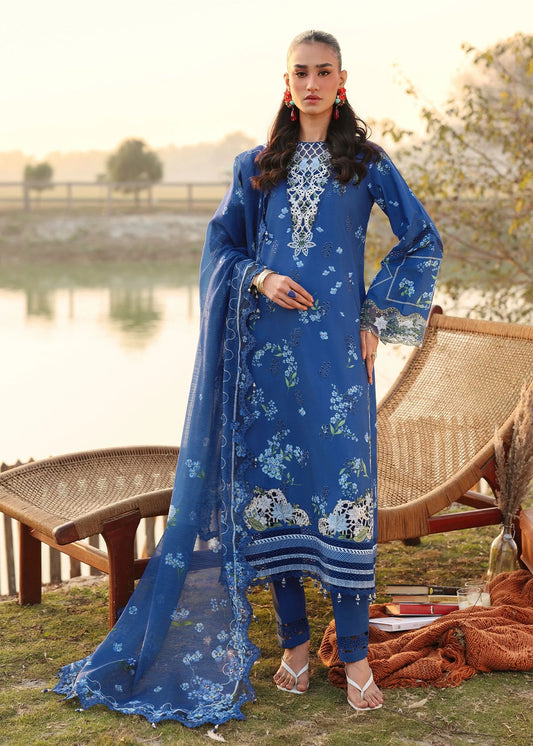 SARDINIA FESTIVE LUXURY LAWN UNSTITCHED'26| River Side