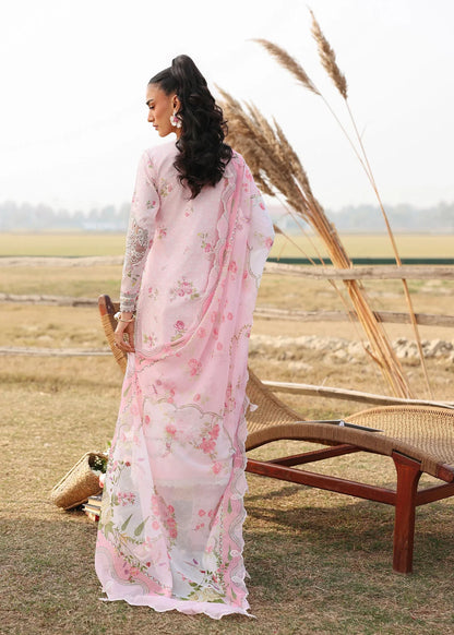 SARDINIA FESTIVE LUXURY LAWN UNSTITCHED'26| ROSE BUD