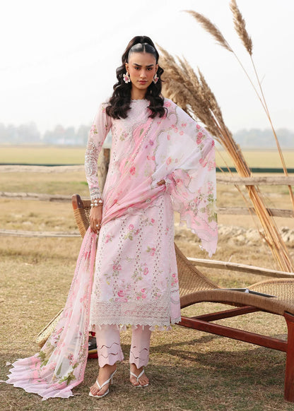 SARDINIA FESTIVE LUXURY LAWN UNSTITCHED'26| ROSE BUD