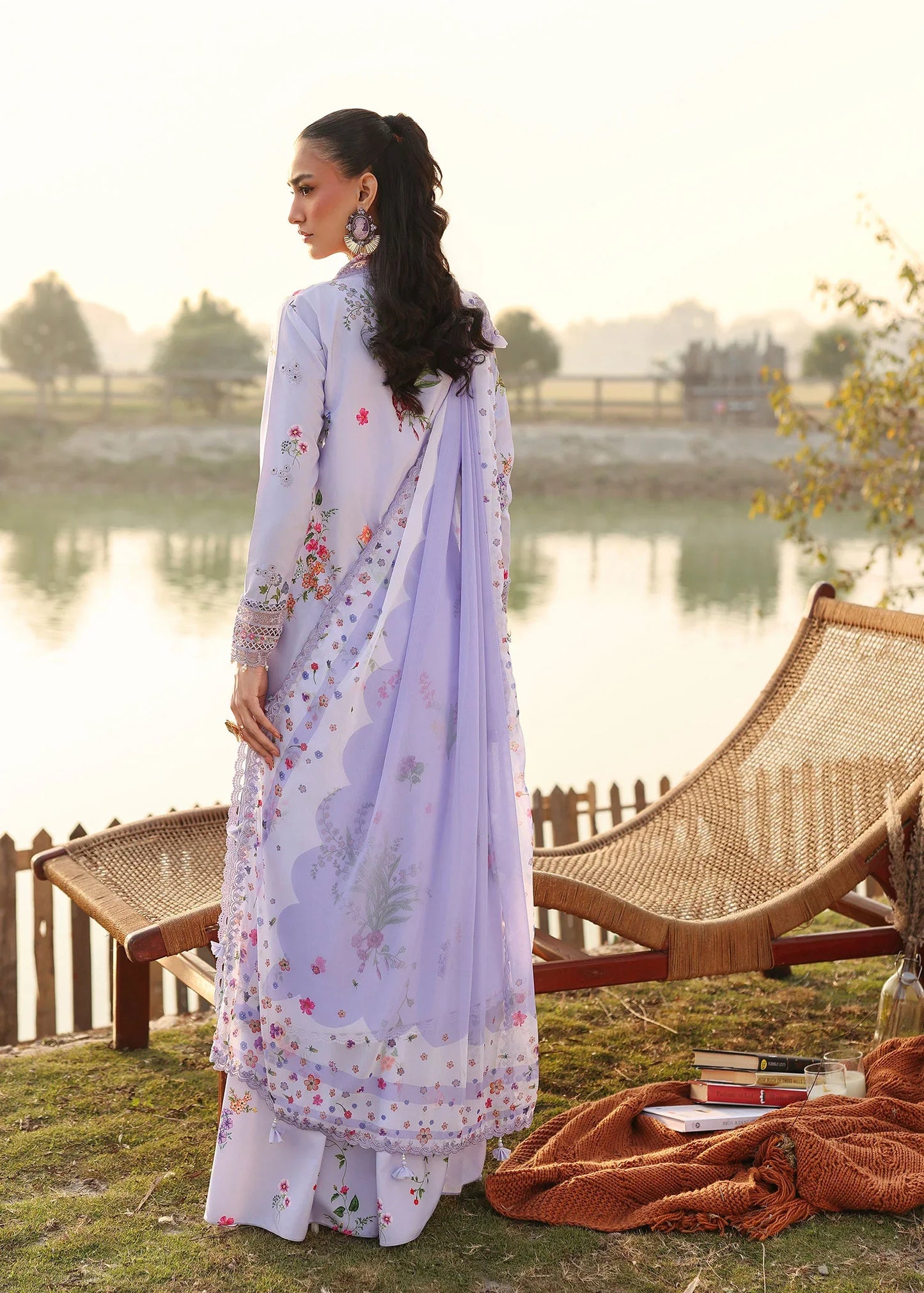 SARDINIA FESTIVE LUXURY LAWN UNSTITCHED'26| Meadow
