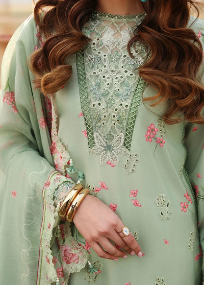 SARDINIA FESTIVE LUXURY LAWN UNSTITCHED'26| Willow