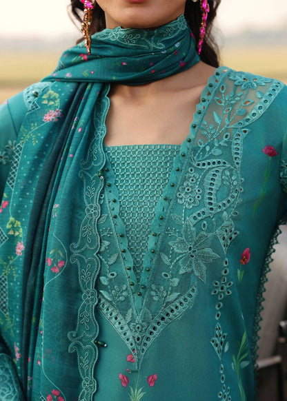 SARDINIA FESTIVE LUXURY LAWN UNSTITCHED'26| Tealwood