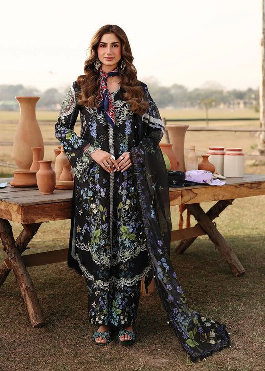 SARDINIA FESTIVE LUXURY LAWN UNSTITCHED'26| Dusk