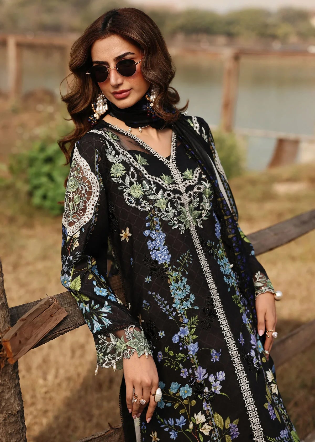 SARDINIA FESTIVE LUXURY LAWN UNSTITCHED'26| Dusk