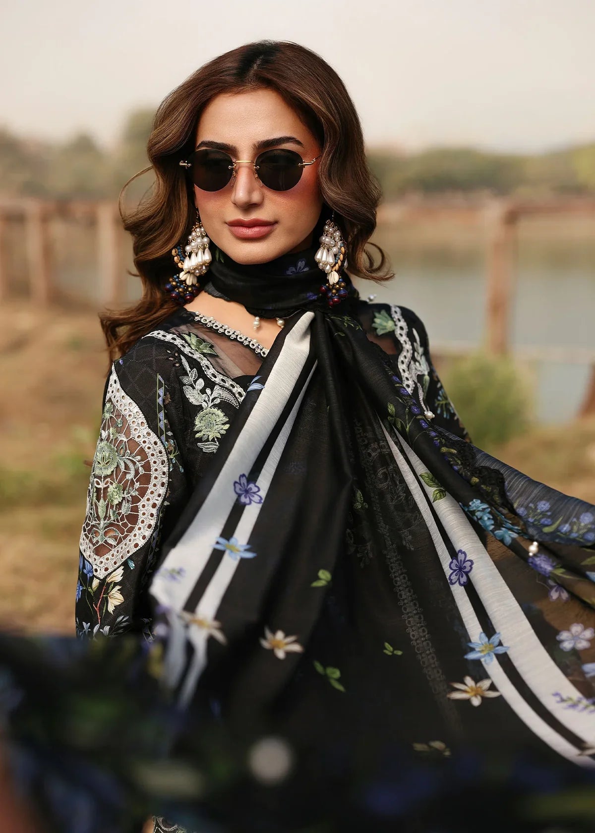 SARDINIA FESTIVE LUXURY LAWN UNSTITCHED'26| Dusk