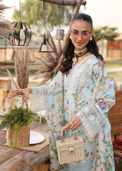 SARDINIA FESTIVE LUXURY LAWN UNSTITCHED'26| Wild Bloom