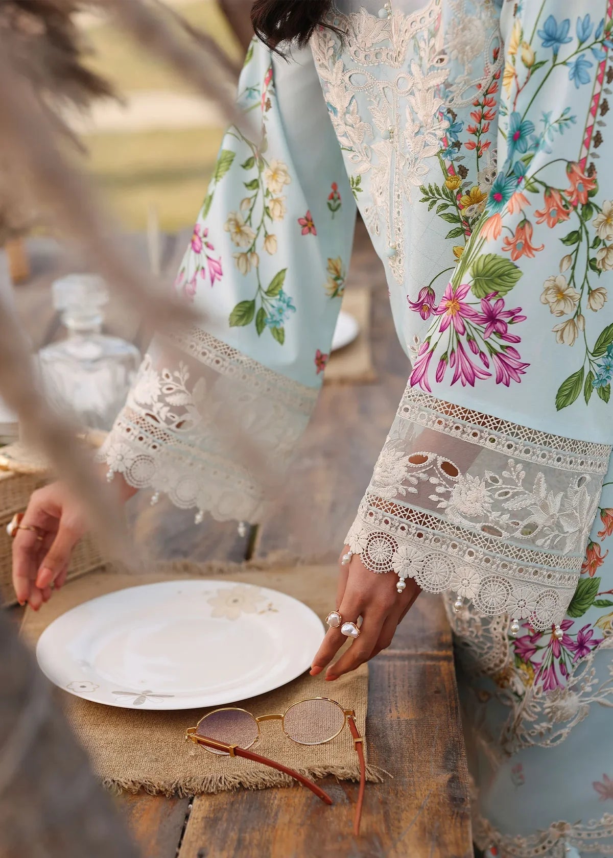 SARDINIA FESTIVE LUXURY LAWN UNSTITCHED'26| Wild Bloom