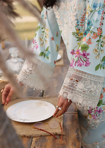 SARDINIA FESTIVE LUXURY LAWN UNSTITCHED'26| Wild Bloom