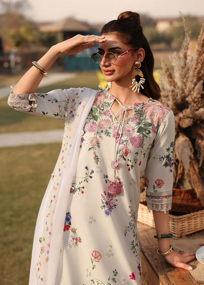 SARDINIA FESTIVE LUXURY LAWN UNSTITCHED'26| Wild Flower