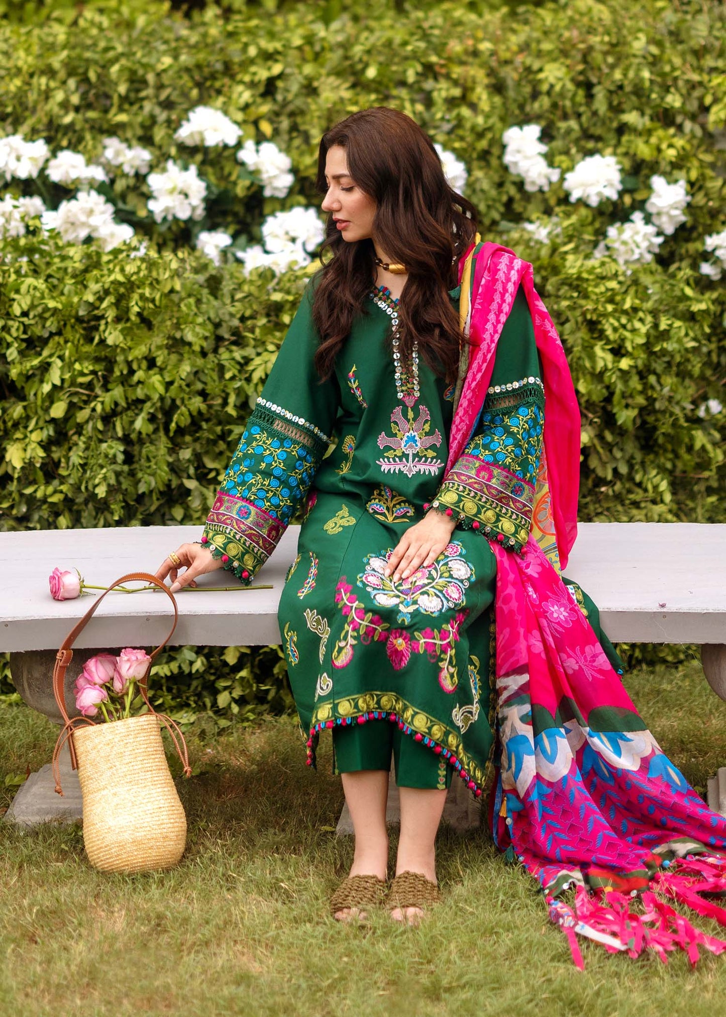 Sadaf Fawad Khan Lawn Vol 2 Collection 2024 – Ada (A)