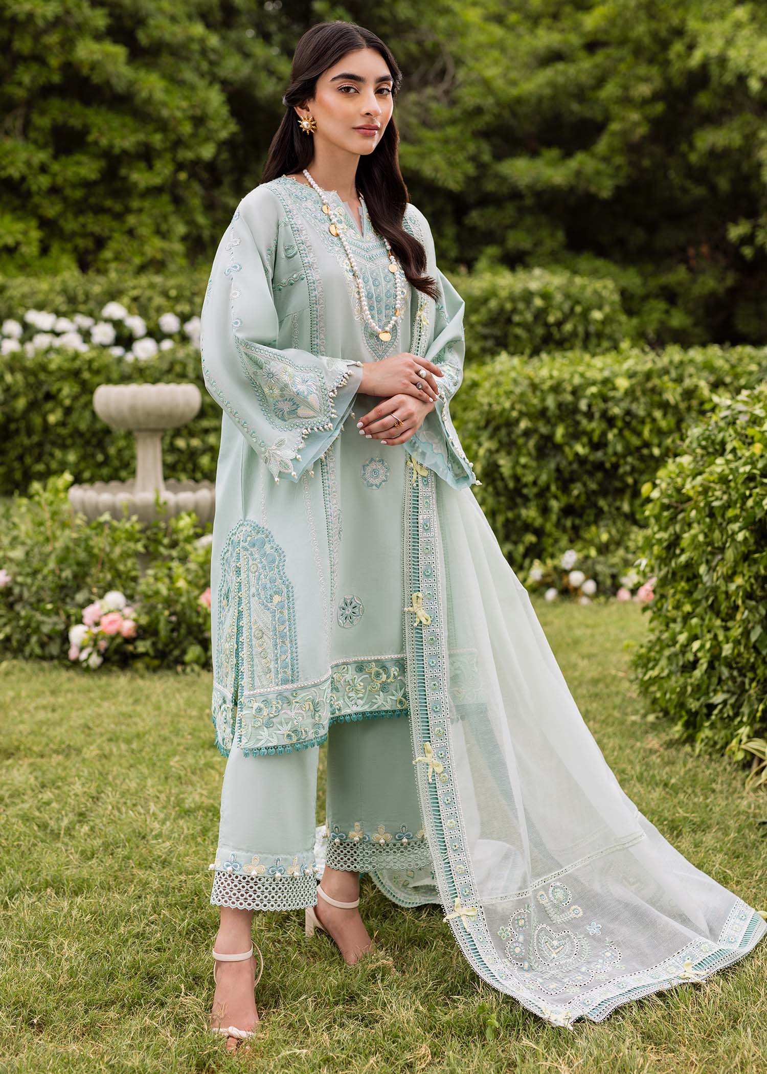 Sadaf Fawad Khan Lawn Vol 2 Collection 2024 – Zaphira (B)