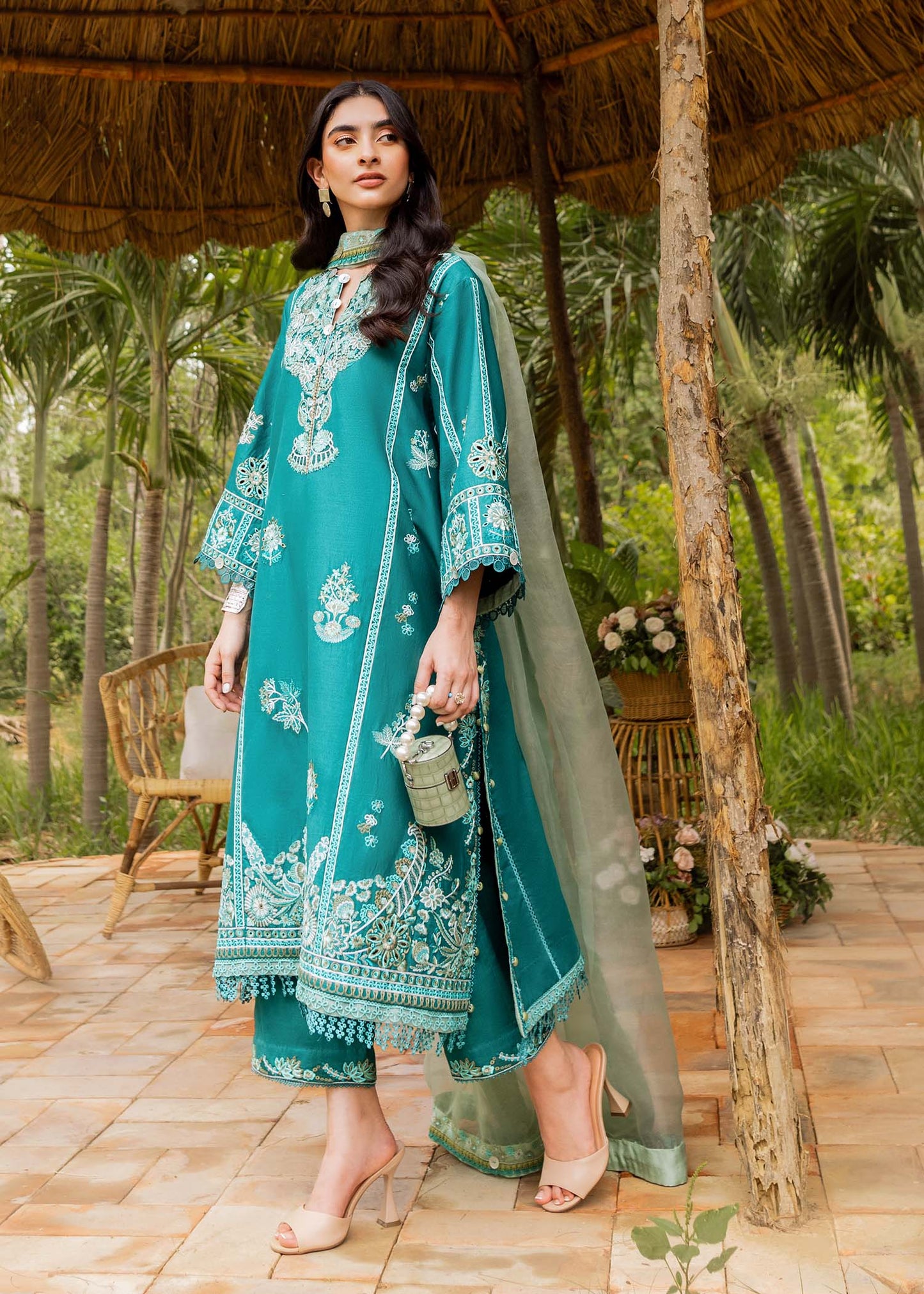 Sadaf Fawad Khan Lawn Vol 2 Collection 2024 – Faizah (A)