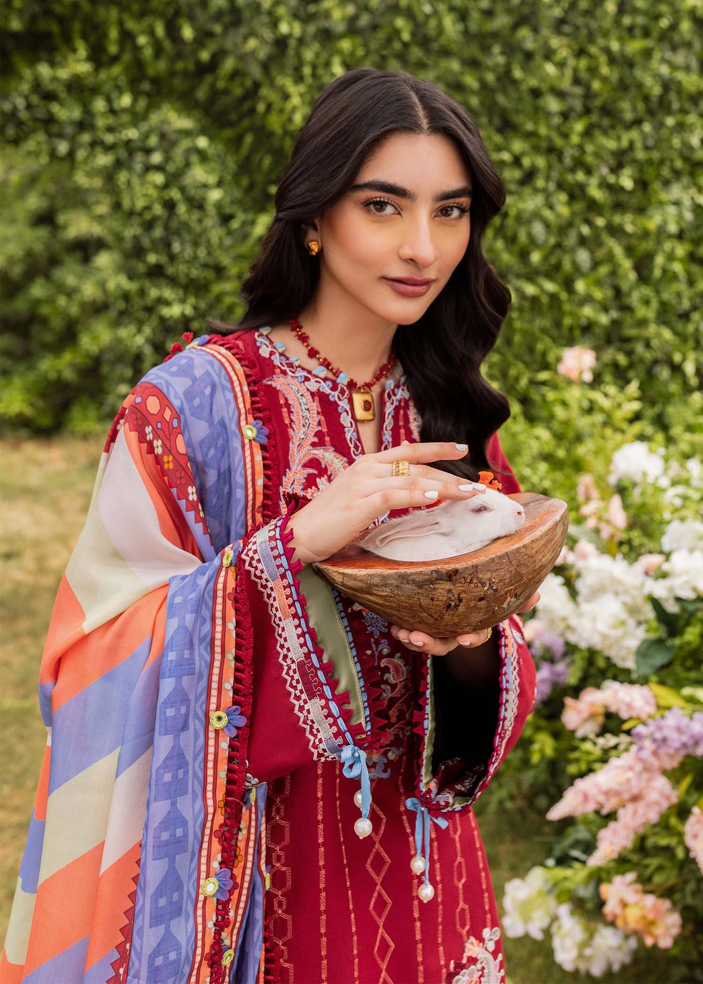 Sadaf Fawad Khan Lawn Vol 2 Collection 2024 – Suzani (B)