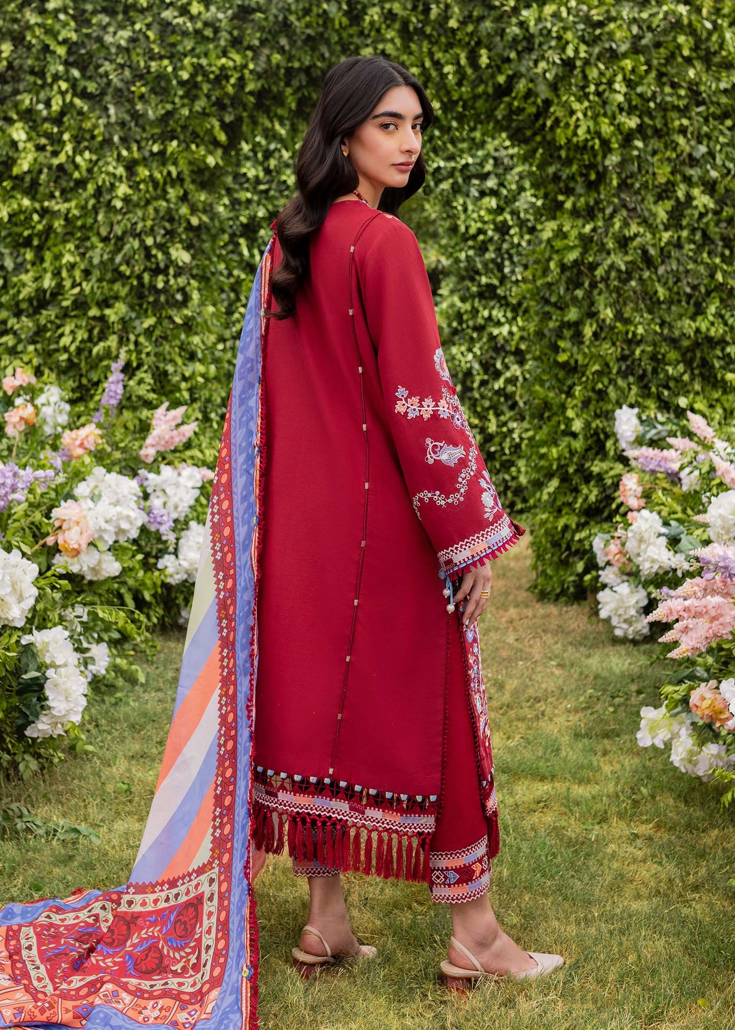 Sadaf Fawad Khan Lawn Vol 2 Collection 2024 – Suzani (B)