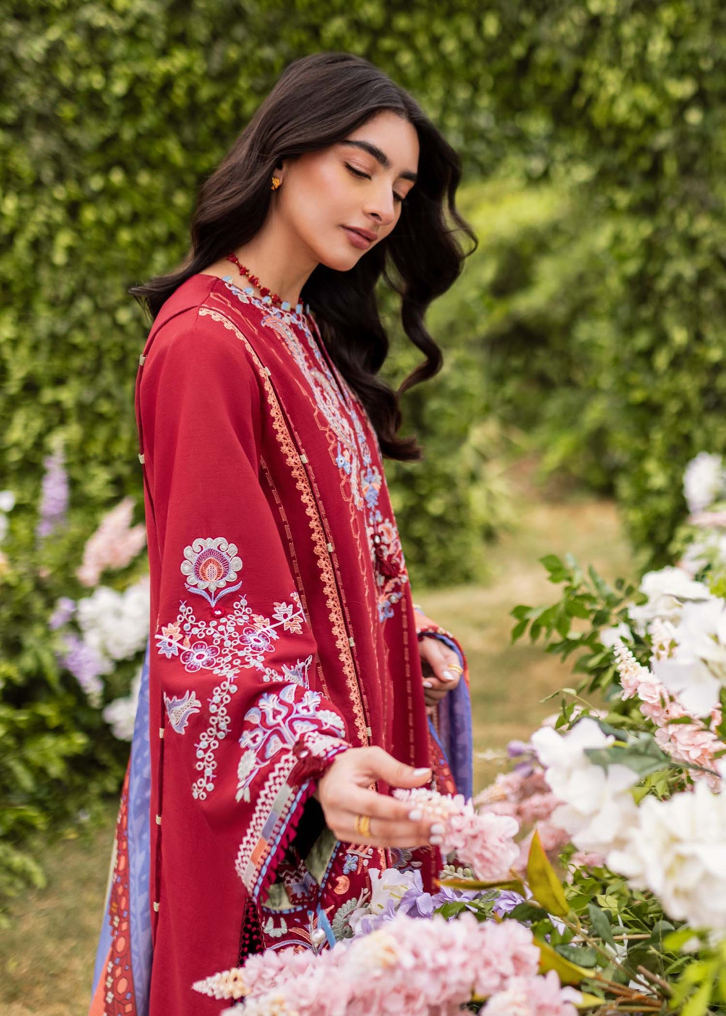 Sadaf Fawad Khan Lawn Vol 2 Collection 2024 – Suzani (B)