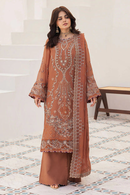 RAMSHA SONEHRI CHIFFON COLLECTION VOL 03 UNSTITCHED '26 - BB-307