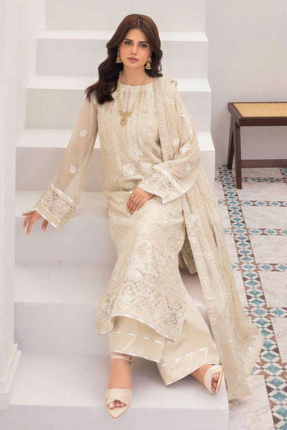 RAMSHA SONEHRI CHIFFON COLLECTION VOL 03 UNSTITCHED '26 - BB-302