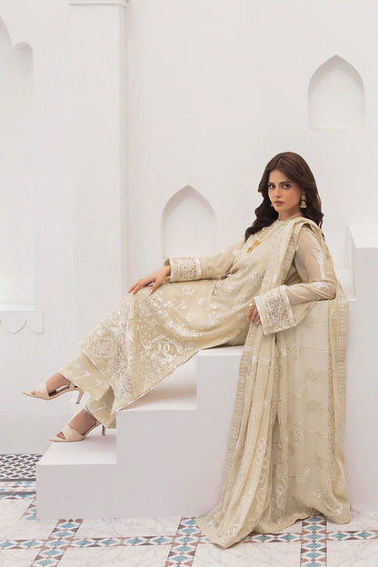 RAMSHA SONEHRI CHIFFON COLLECTION VOL 03 UNSTITCHED '26 - BB-302